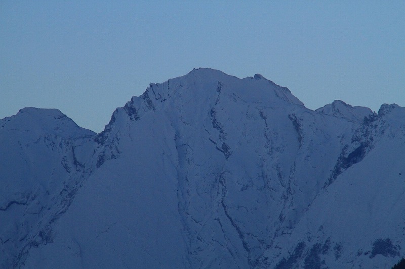 ダウラギリのアップの写真